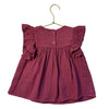 Jamie Kay Raspberry Pink Embroidered Top - Size 3Y