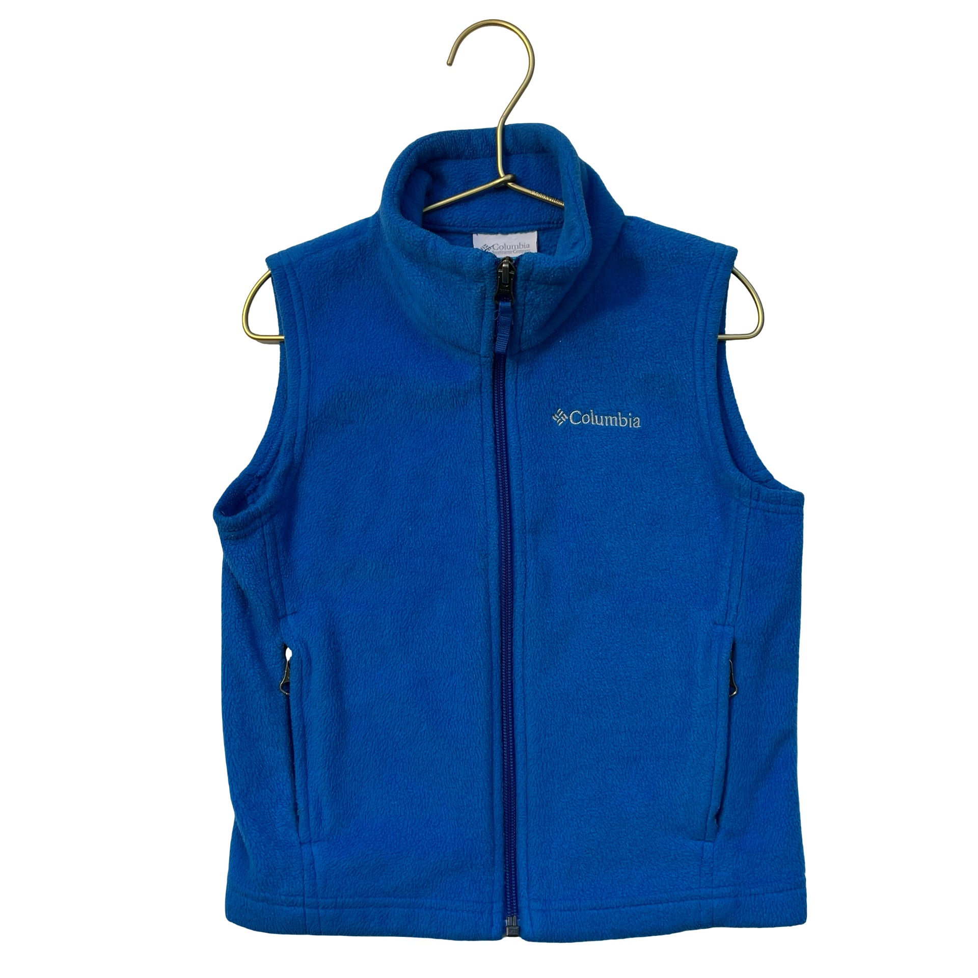 Columbia Blue Fleece Vest - Size XXS 4-5