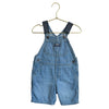 OshKosh Denim Shortalls - Size 24 Mo