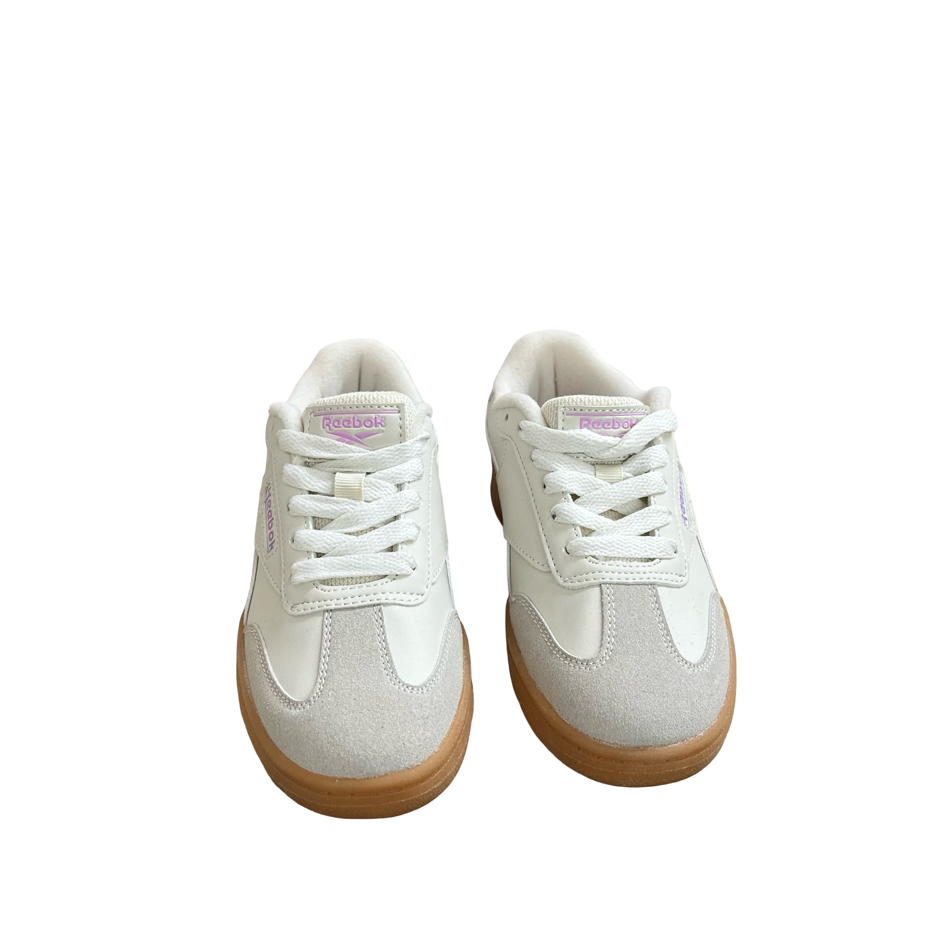 Reebok Ivory & Lavender Sneakers - Size 13K