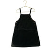 Zara Dark Green Corduroy Overall Dress - Size 7