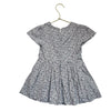 Jacadi Navy & White Leaf Print Dress - Size 3A