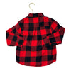 Cat & Jack Red & Black Check Flannel Button Down Shirt - Size 4T