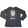 Zara x Avengers Gray Flip Sequin Shirt - Size 10