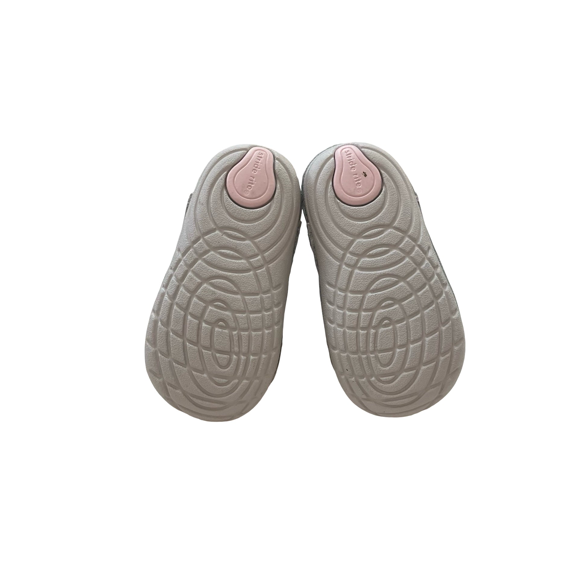 Stride Rite Lavender Iridescent Faux Fur Lined Ankle Boots - Size 5M