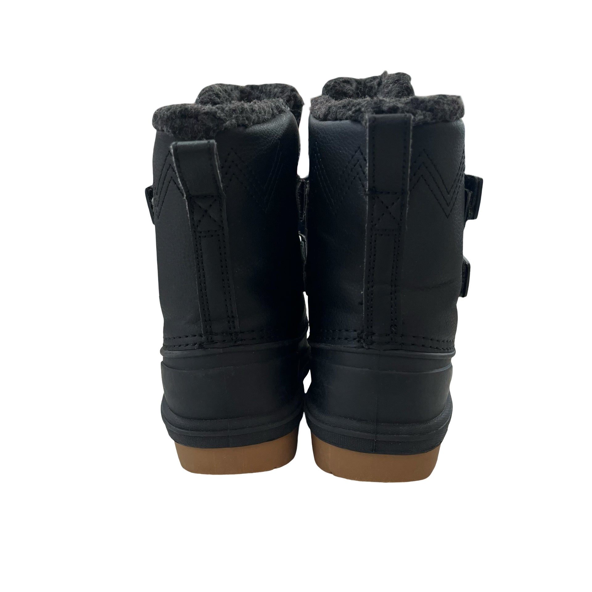 Cat & Jack Black Winter Boots - Size 9