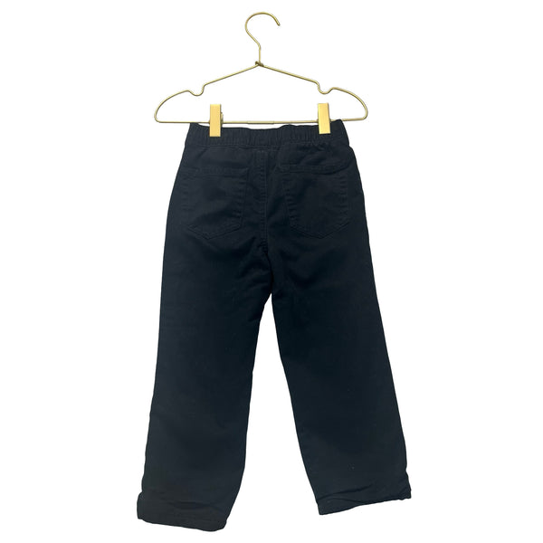 Cat & Jack Black Fleece Lined Pants - Size 3