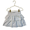 Zara White Eyelet Skirt - Size 9-10