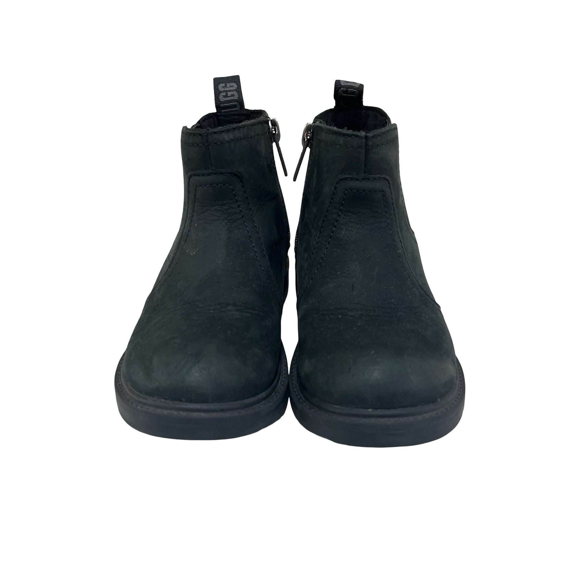 UGG Black Nubuck Ankle Boots - Size 11
