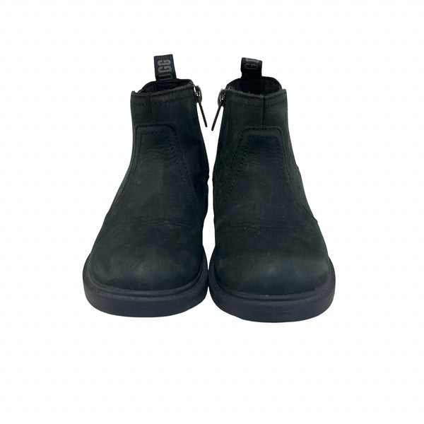 UGG Black Nubuck Ankle Boots - Size 11