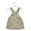 Zara Ivory Corduroy Overall Dress - Size 18-24 Mo