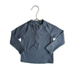 Petit Lem Slate Blue Quarter-Zip Rash Guard - Size 12-18 Mo