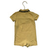 Ralph Lauren Yellow Polo Bear Polo Romper - Size 6 Mo