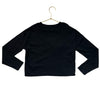 Crewcuts Black Dog & Pink Bow Graphic Shirt - Size M 8-9