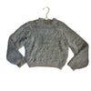 Zara Fuzzy Gray Sweater - Size 8-9
