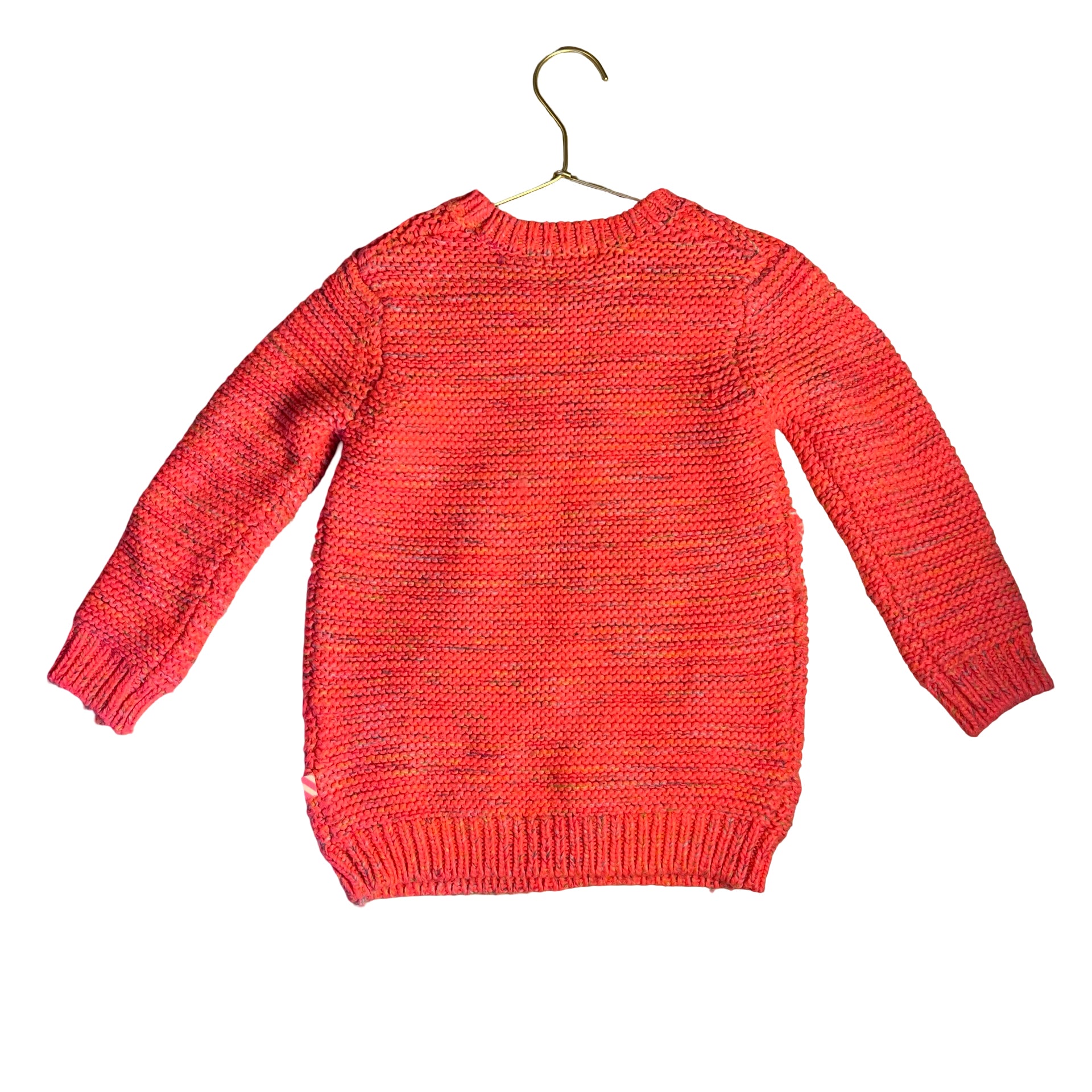 Billieblush Neon Pink Chunky Tunic Sweater - Size 3