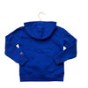 Champion Blue Logo Hooded Sweatshirt - Size 6