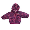 North Face Lavender &  Plum Floral Reversible Jacket - Size 0-3 Mo