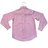 Brooks Brothers Pink Check 100% Linen Button Down Shirt - Size S 8
