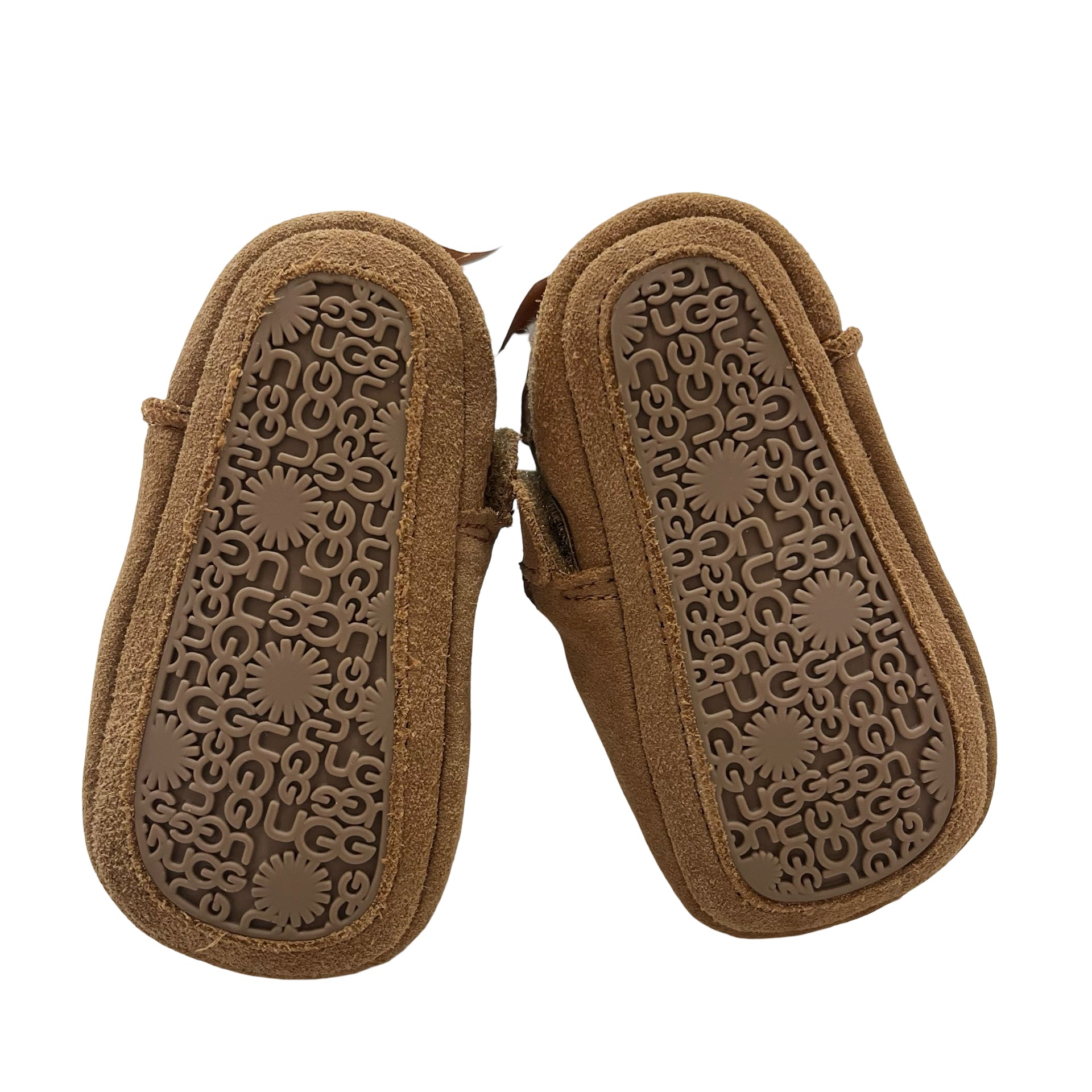 UGG Chestnut Baby Bailey Bow Booties - Size 2-3