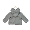 Baby Gap Gray Cotton Hooded Cardigan Sweater - Size 12-18 Mo