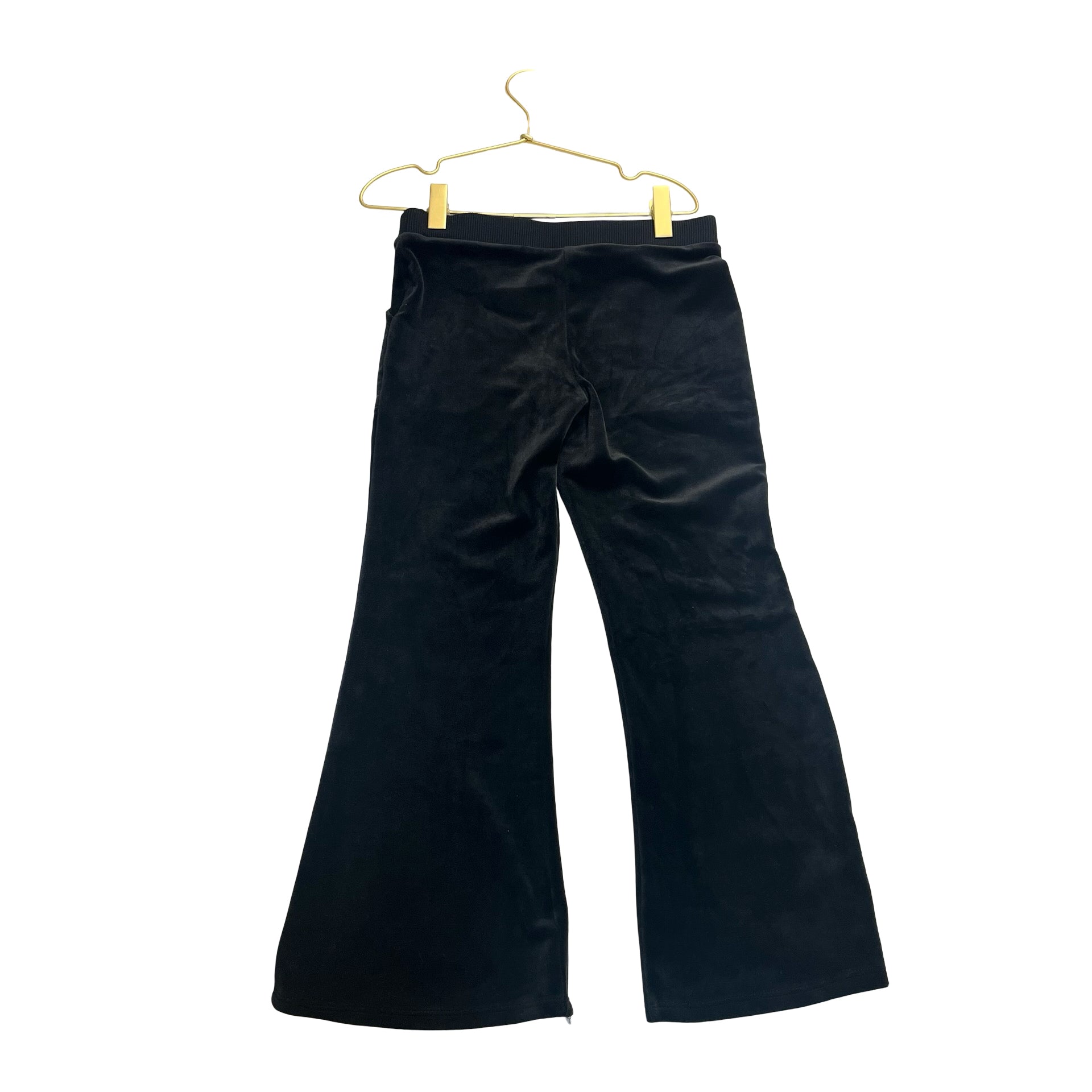 Art Class Black Velour Flare Pants - Size S 6-7