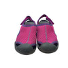 Crocs Pink Mesh Closed-Toe Sandals - Size C12