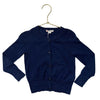Crewcuts Navy Lightweight Cotton Cardigan Sweater - Size 3