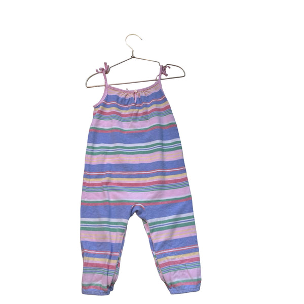 Ralph Lauren Striped Jumpsuit Romper - Size 24 Mo