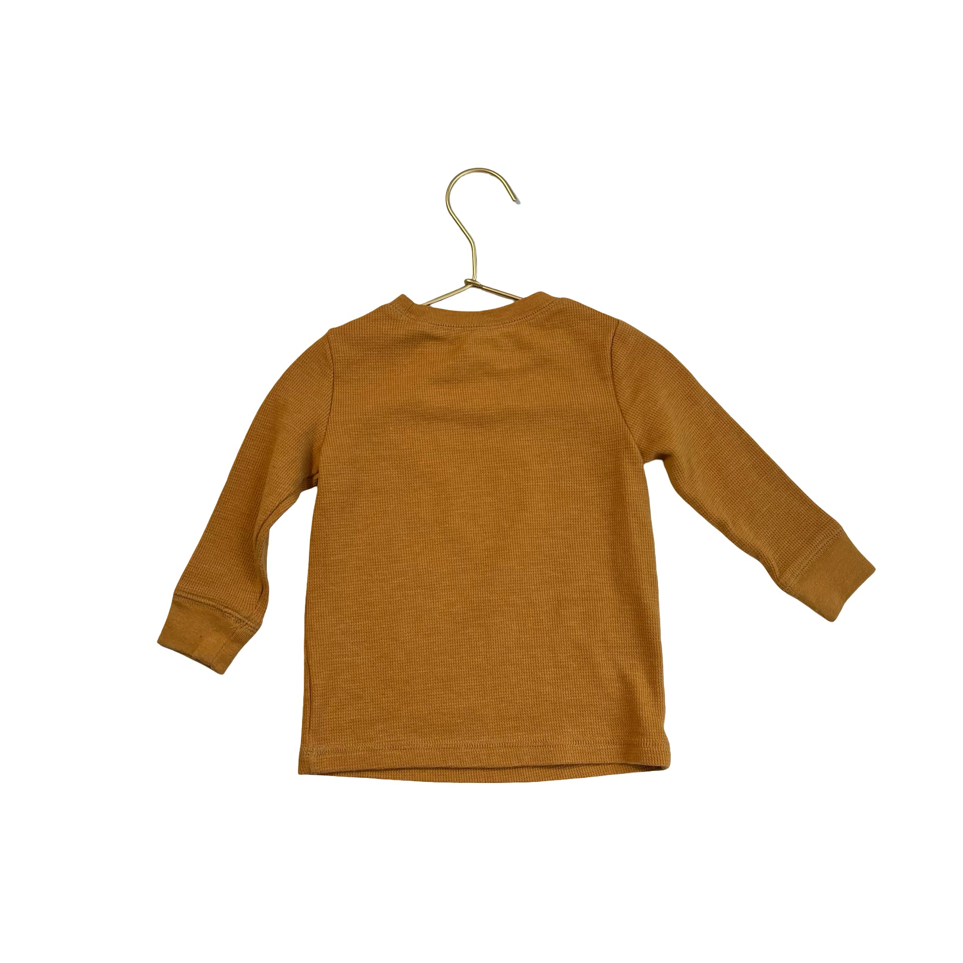 Jumping Beans x Disney Toy Story Mustard Woody Waffle Shirt - Size 18 Mo