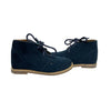 Janie and Jack Navy Suede Ankle Boots - Size 6