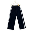 Zara Dark Navy with Ivory Striped Pants - Size 7