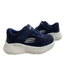 Skechers Navy & White Velcro Sneakers - Size 5