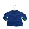 Baby Boden Blue Animal Applique Cardigan Sweater - Size 3-6 Mo