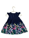 Janie and Jack Navy Floral Dress - Size 18-24 Mo
