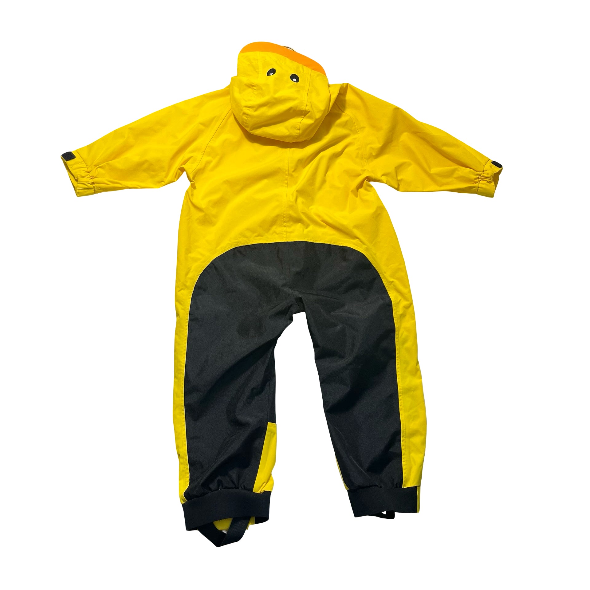 Cuddle Club Yellow Duck-Hood Rain Suit - Size 2T