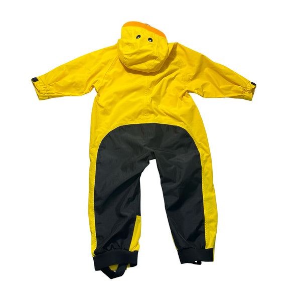 Cuddle Club Yellow Duck-Hood Rain Suit - Size 2T