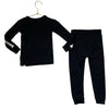 Baby Gap Black Glow-In-The Dark Skeleton PJ Set - Size 3