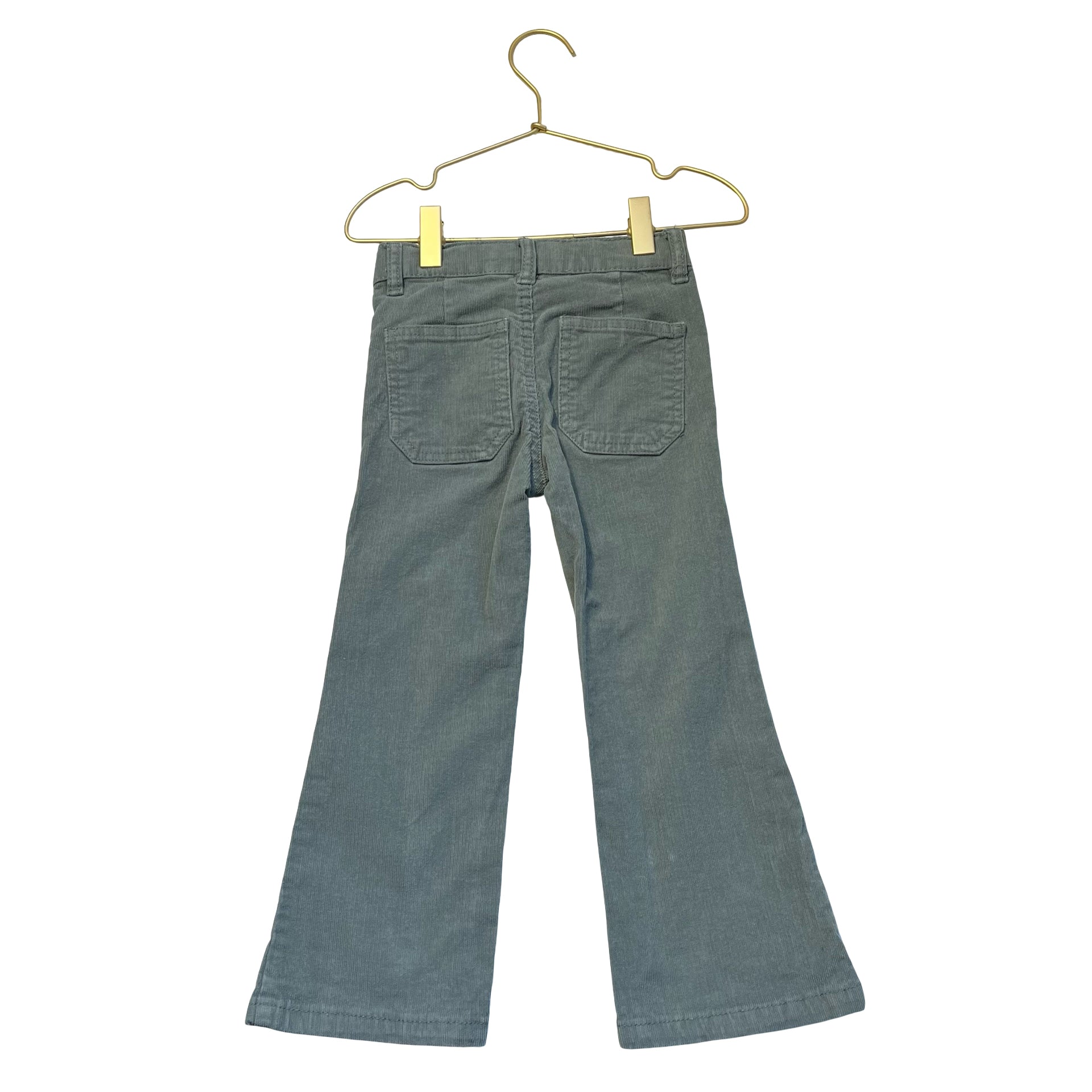 Sfera Sage Green Corduroy Flare Pants - Size 4-5