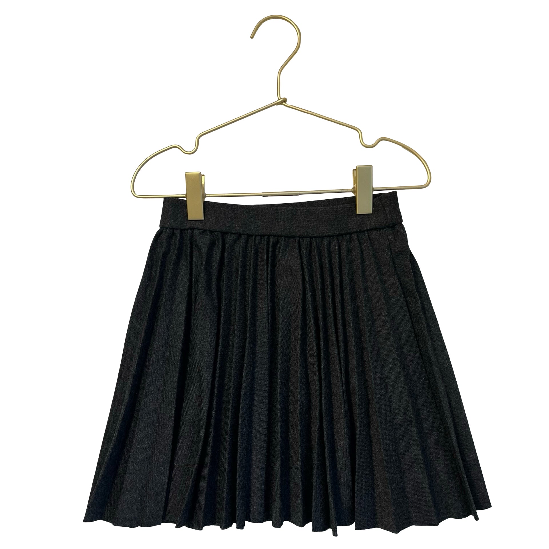 Zara Gray Flannel Pleated Skirt - Size 8