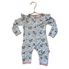 Magnetic Me Ivory & Pastel Woodland Print One-Piece - Size Newborn