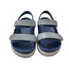 Crocs Navy & Gray Sandals - Size C11