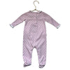 Lila and Hayes Pink Flower Print Footed One-Piece - Size 0-3 Mo
