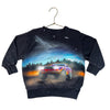 Molo Car & Horizon Graphic Sweatshirt - Size 4