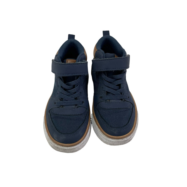 Children's Place Navy Hgh-Top Sneakers - Size 9