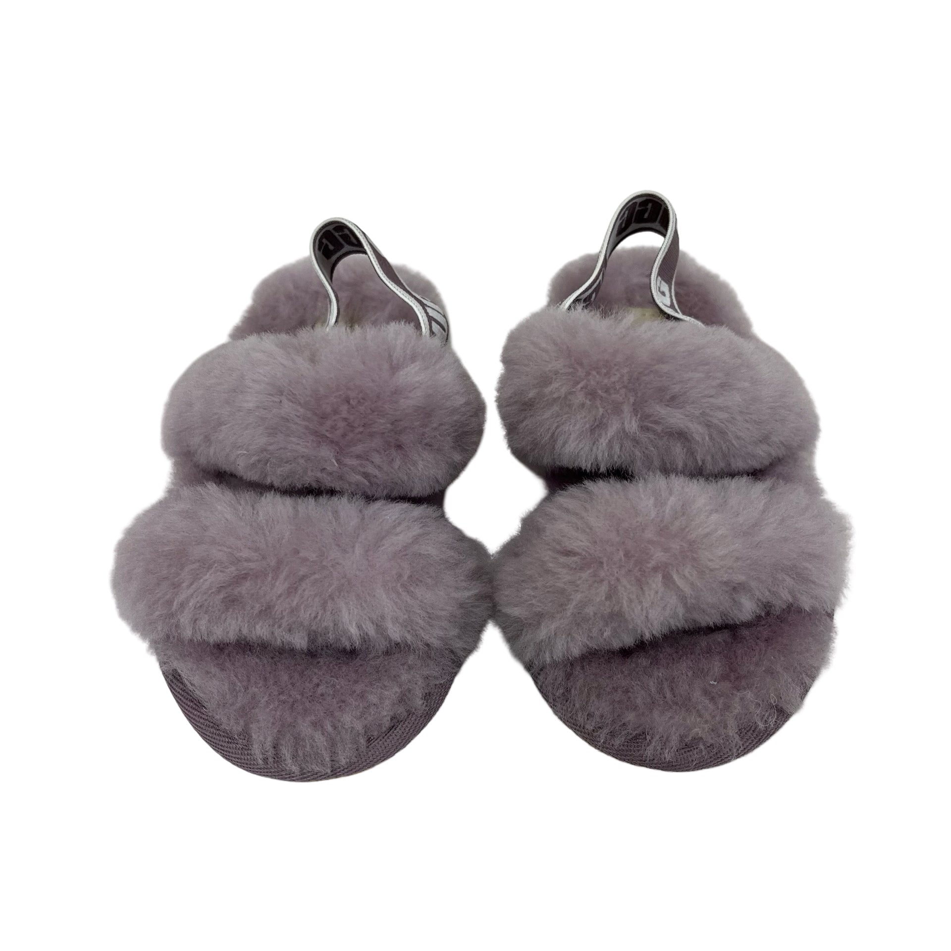 UGG Lavender Shearling Slide Slippers - Size 9
