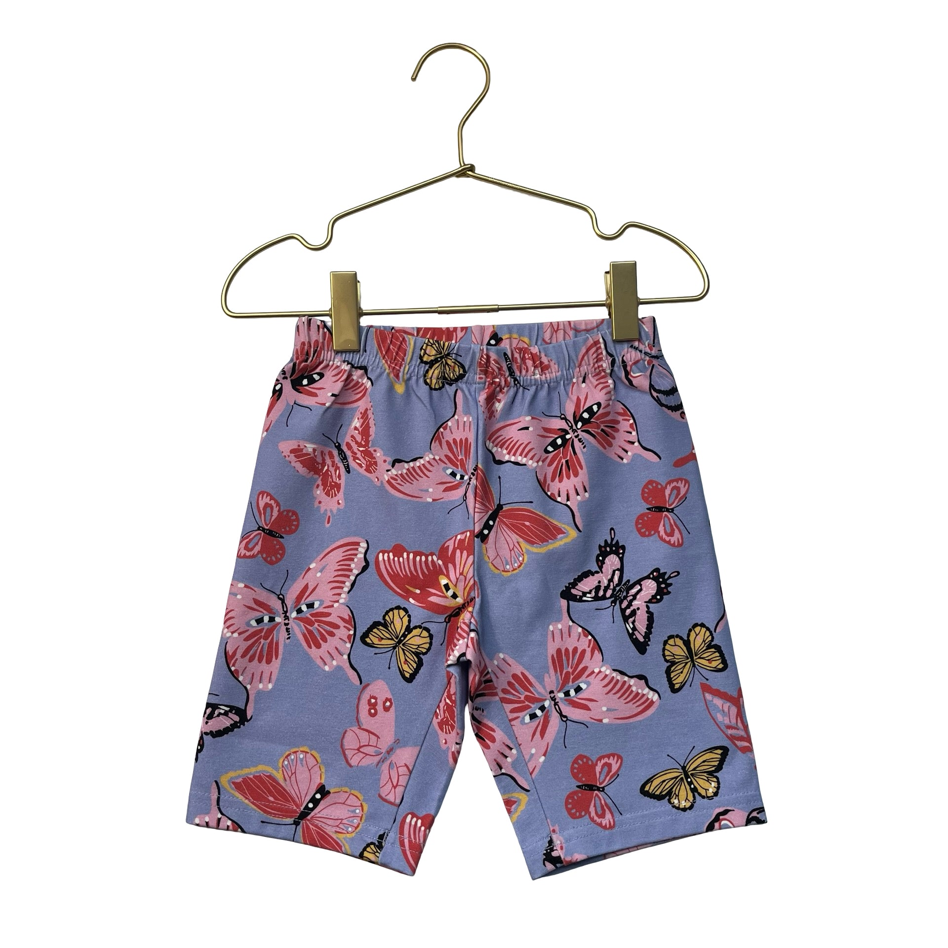 Hanna Andersson Lavender Butterfly Print Cartwheel Shorts - Size 5