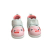 Ikiki Pink & Grey Pig Sneakers - Size 9
