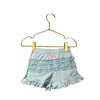Ruffle Butts Light Blue Shorts - Size 3T
