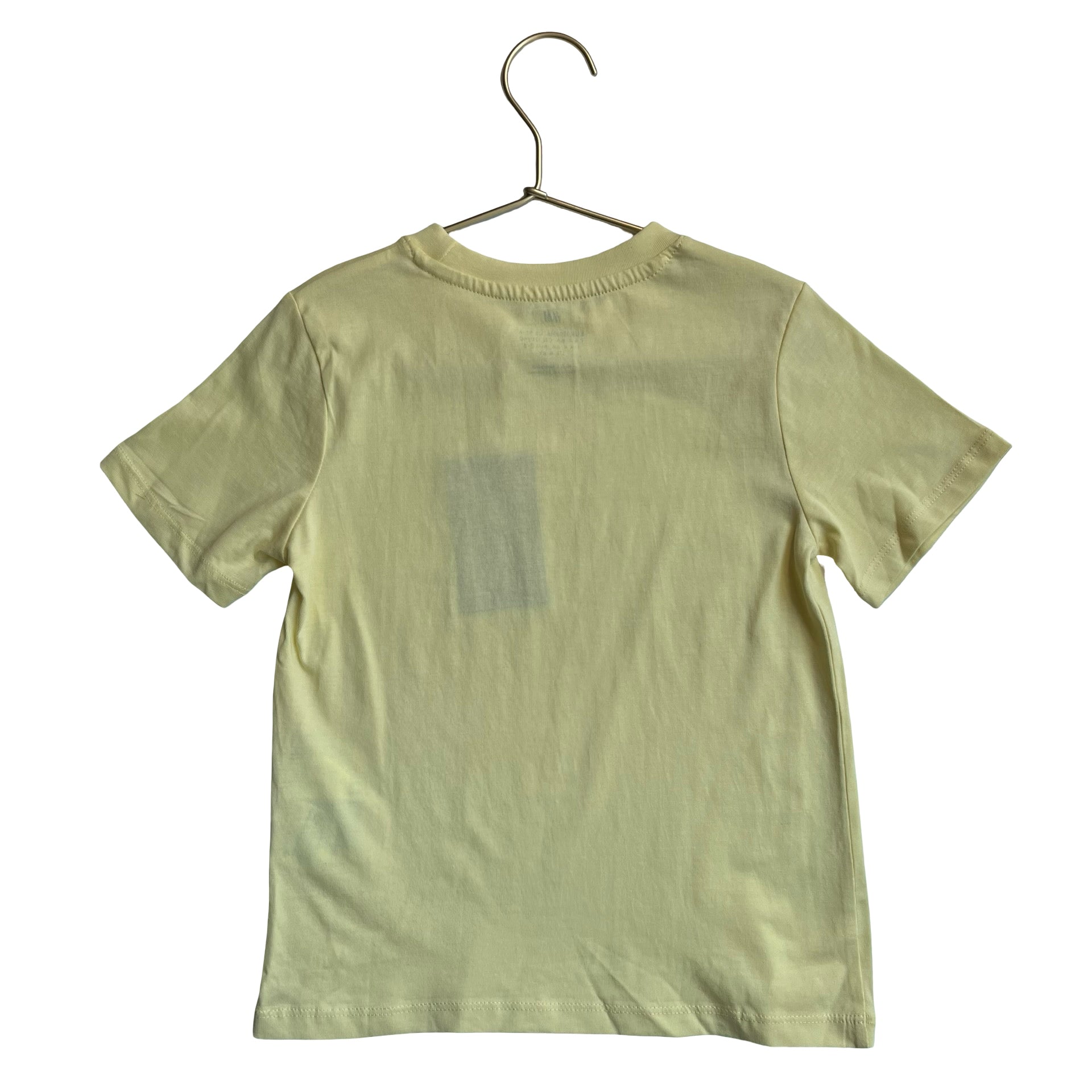 H&M Yellow & Pink Bow Print T-Shirt - Size 5T-6